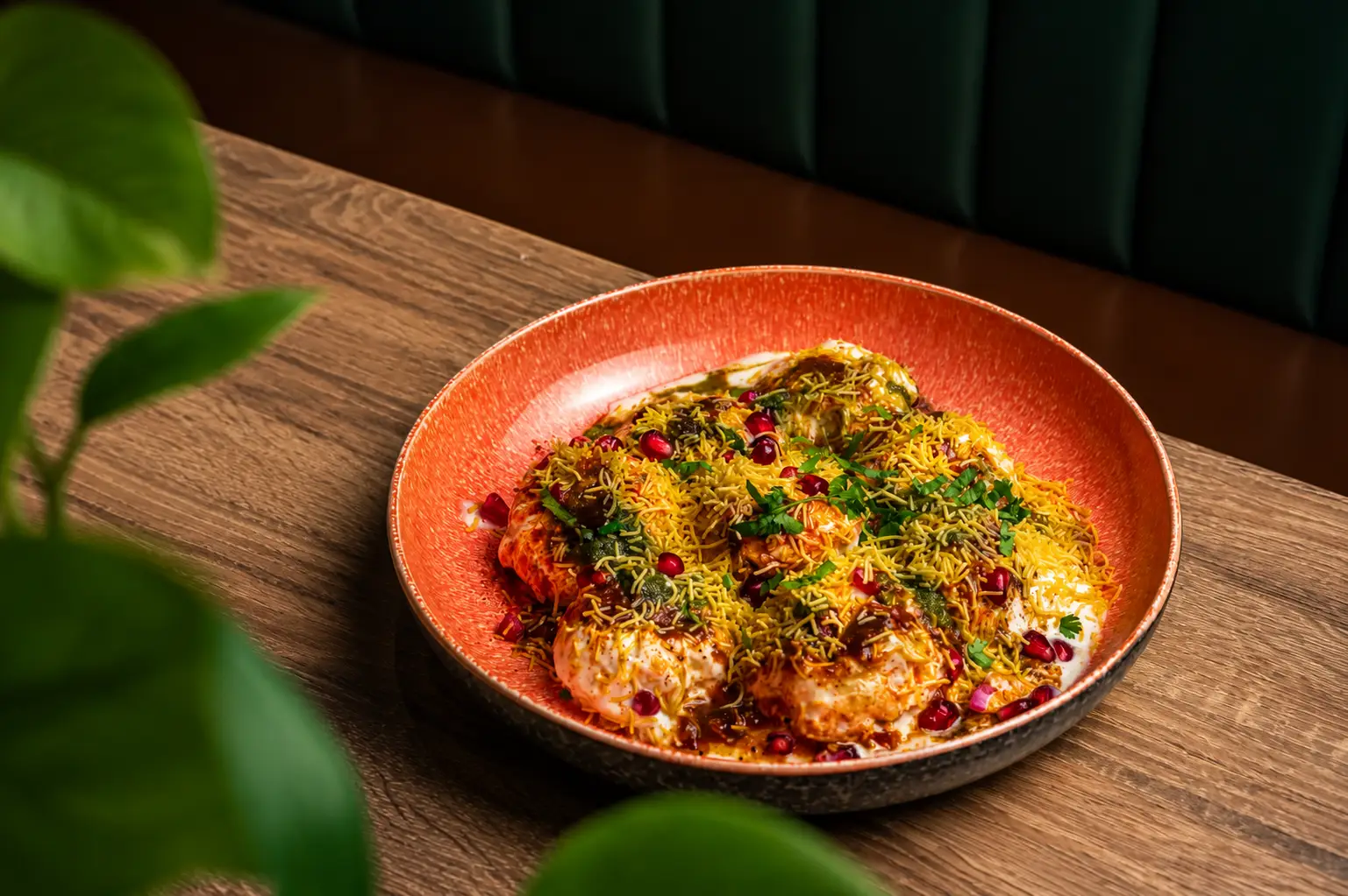 Spicy and Tangy Indian Street Food Chaat